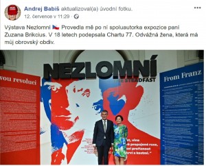 Facebook Andreje Babiše.