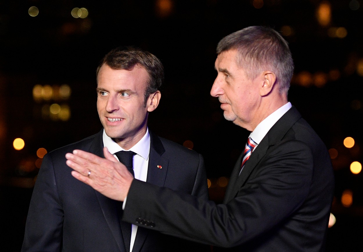 Rencontres avec des populistes et ingérence dans les élections étrangères.  Voici comment les médias français ont vu la visite de Babiš à Macron