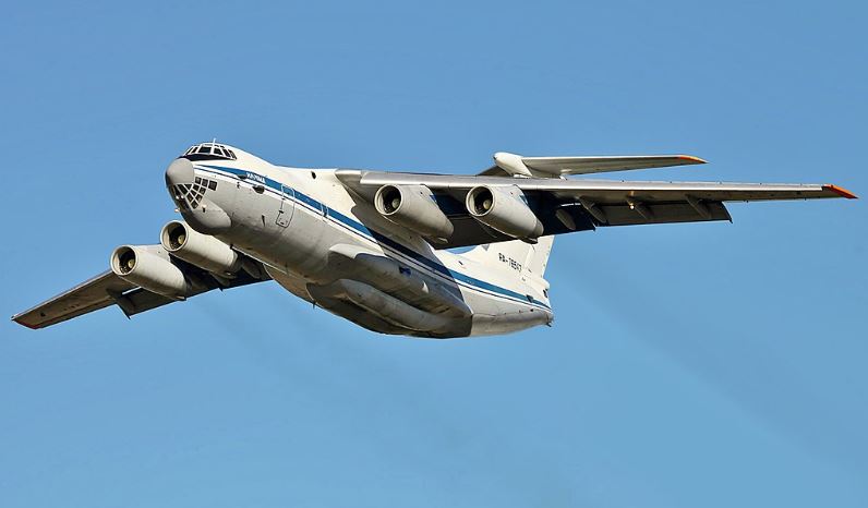 Ukrainian intelligence says downed IL-76 plane used to carry missiles fired at Ukraine