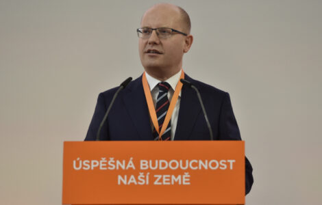 Expremiér Bohuslav Sobotka