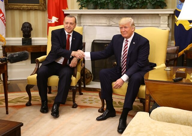 Donald Trump a Recep Tayyip Erdogan