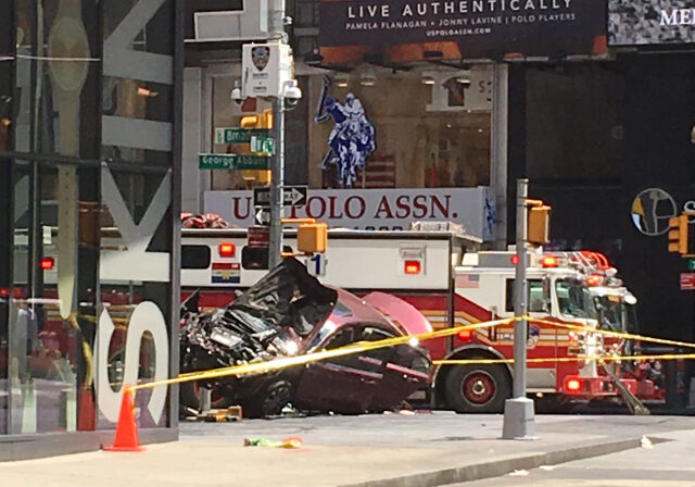 Nehoda na Time Square