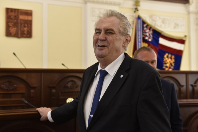 Prezident Miloš Zeman 