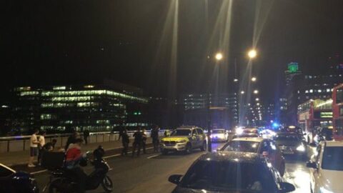 London Bridge krátce po incidentu 3.6. 2017.