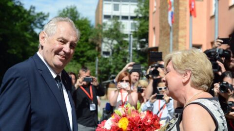 Miloš Zeman v Jihočeském kraji