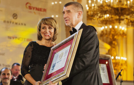 Bývalá pražská primátorka Adriana Krnáčová a premiér Andrej Babiš