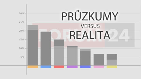 Průzkumy versus realita