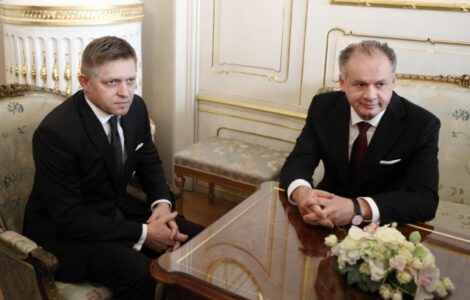 Robert Fico a Andrej Kiska