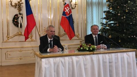 Miloš Zeman a Andrej Kiska