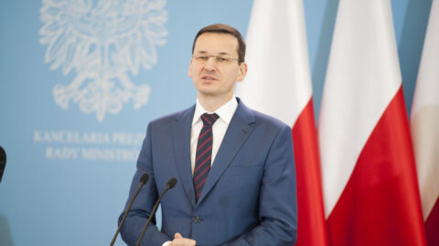 Polský premiér Mateusz Morawiecki