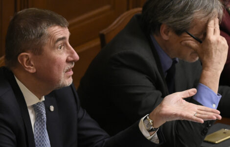 Předseda vlády Andrej Babiš v Poslanecké sněmovně 