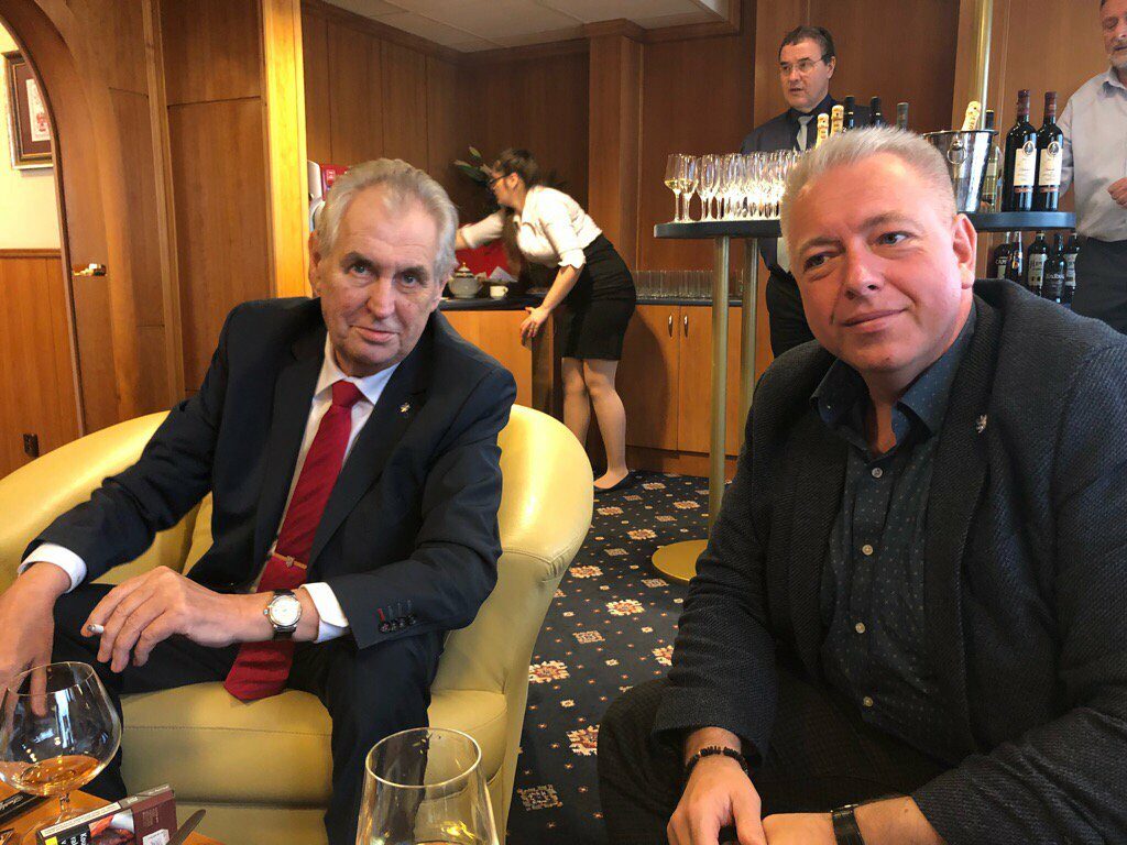 Miloš Zeman a Milan Chovanec