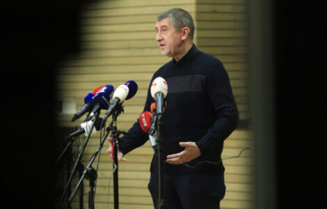 Premiér v demisi Andrej Babiš 