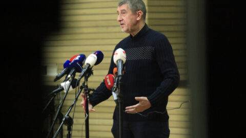 Premiér v demisi Andrej Babiš 