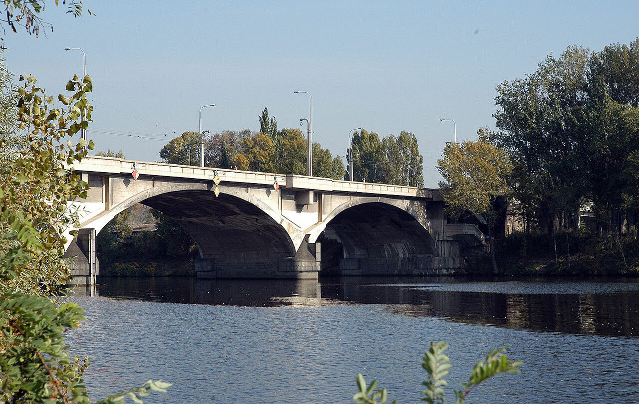 Libeňský most.  