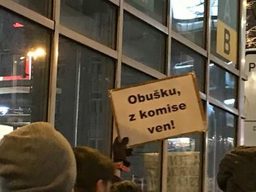 Demonstrace na Václavském náměstí