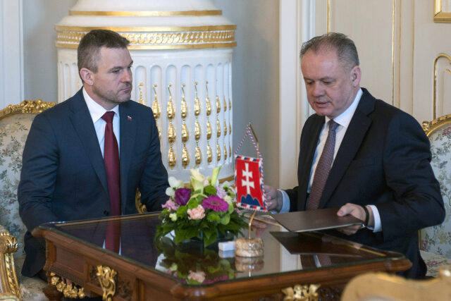 Peter Pellegrini a Andrej Kiska