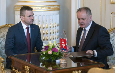 Peter Pellegrini a Andrej Kiska