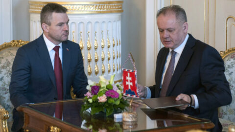 Peter Pellegrini a Andrej Kiska