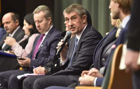 Premiér v demisi Andrej Babiš a jeho ministři