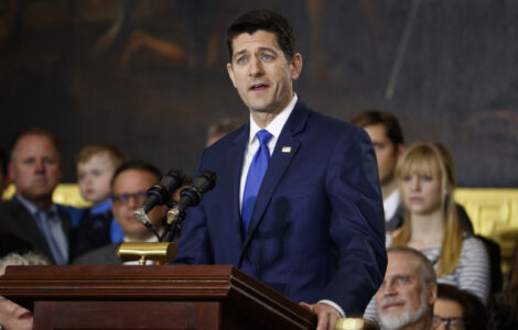 Předseda  americké Sněmovny reprezentantů Paul Ryan