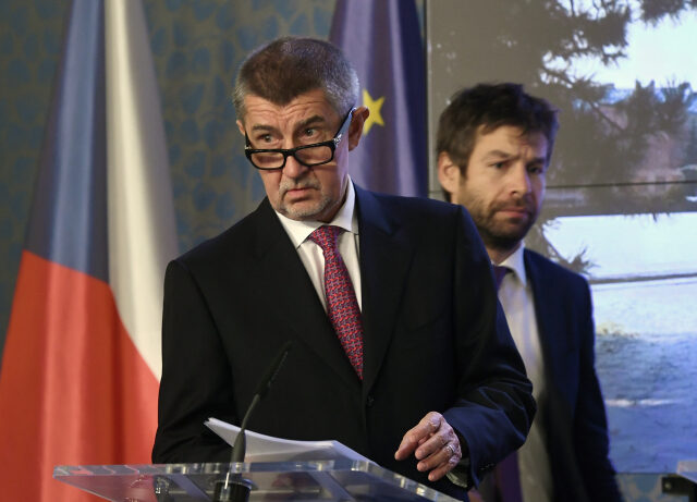 Premiér Andrej Babiš a ministr spravedlnosti Robert Pelikán
