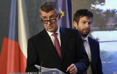 Premiér Andrej Babiš a ministr spravedlnosti Robert Pelikán
