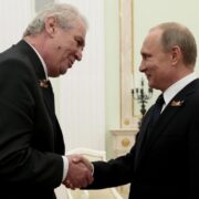 Miloš Zeman a Vladimir Putin