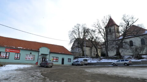 Obchod s potravinami v Božicích na Znojemsku 