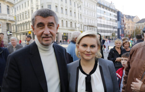 Andrej Babiš a Taťána Malá