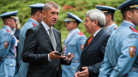 Andrej Babiš a Vojtěch Filip.