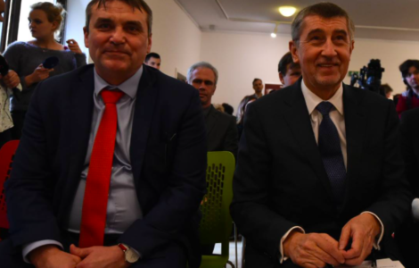 Petr Vokrál a Andrej Babiš