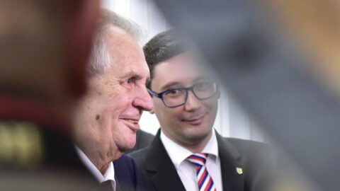 Miloš Zeman a Jiří Ovčáček