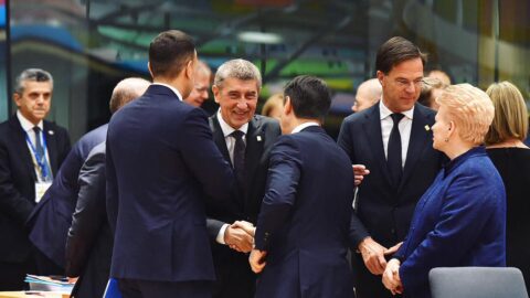 Andrej Babiš v Bruselu