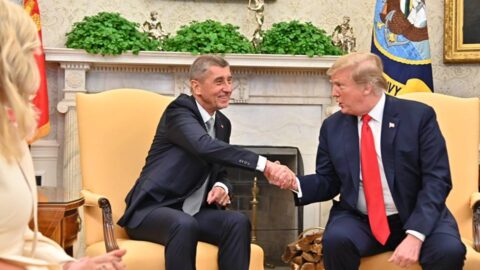 Andrej Babiš a Donald Trump