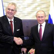 Miloš Zeman s Vladimirem Putinem