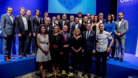 Vedení Občanské demokratické strany na programové konferenci 16.3.2019