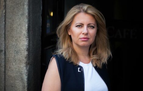 Slovenská prezidentka Zuzana Čaputová