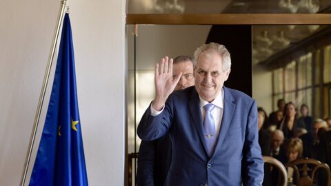 Miloš Zeman na setkání s krajany ve Vídni