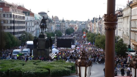 Václavské náměstí 21. 5. 2019