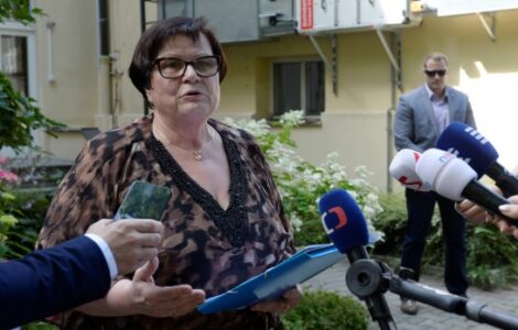 Ministryně spravedlnosti Marie Benešová po schůzce se zástupci Rekonstrukce státu 