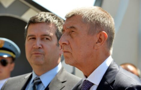  Jan Hamáček a Andrej Babiš