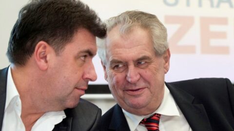 Klíčový hradní poradce Martin Nejedlý a prezident Miloš Zeman 