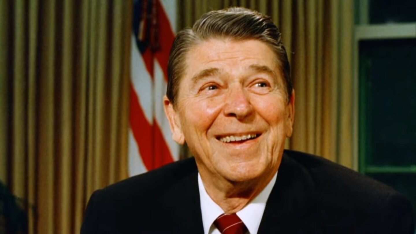 Ronald Reagan.