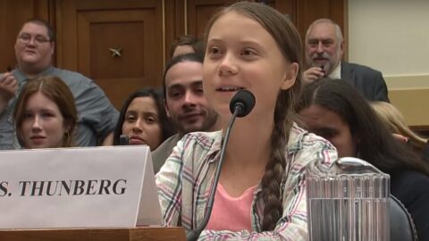 Greta Thunberg.