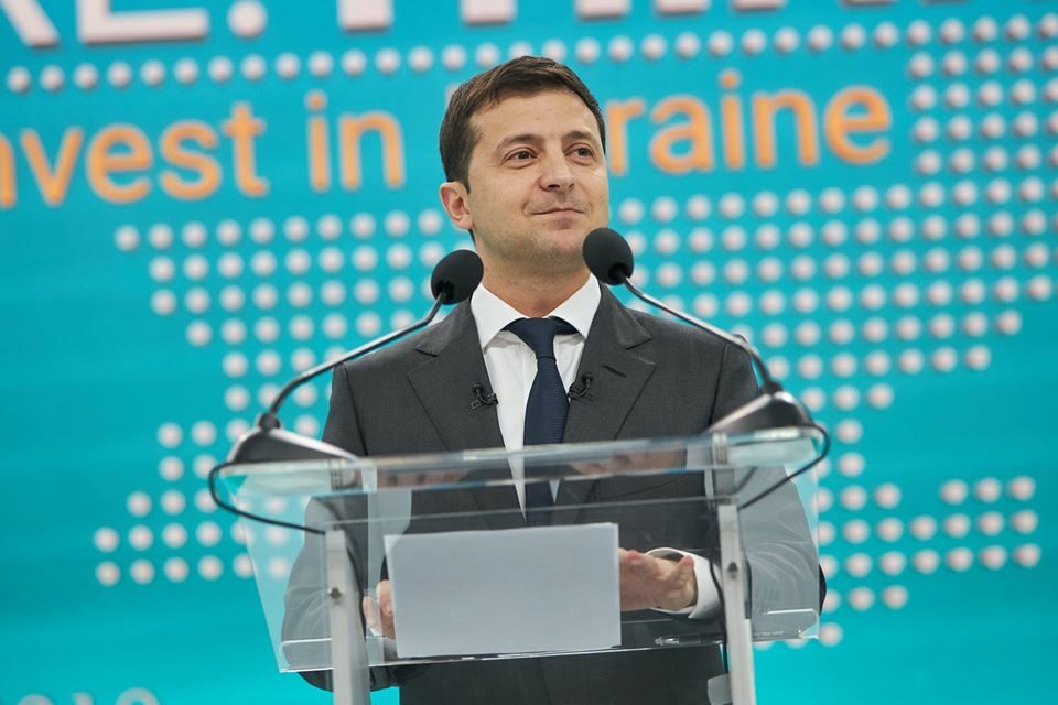 Ukrajinský prezident Volodymyr Zelenskyj 