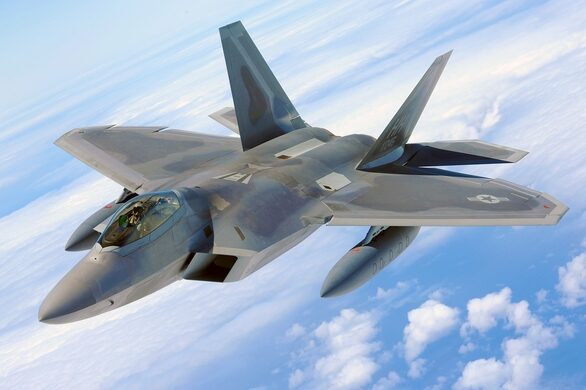 F-22 Raptor, ilustrační foto  (U.S. Air Force photo/Senior Airman Gustavo Gonzalez)