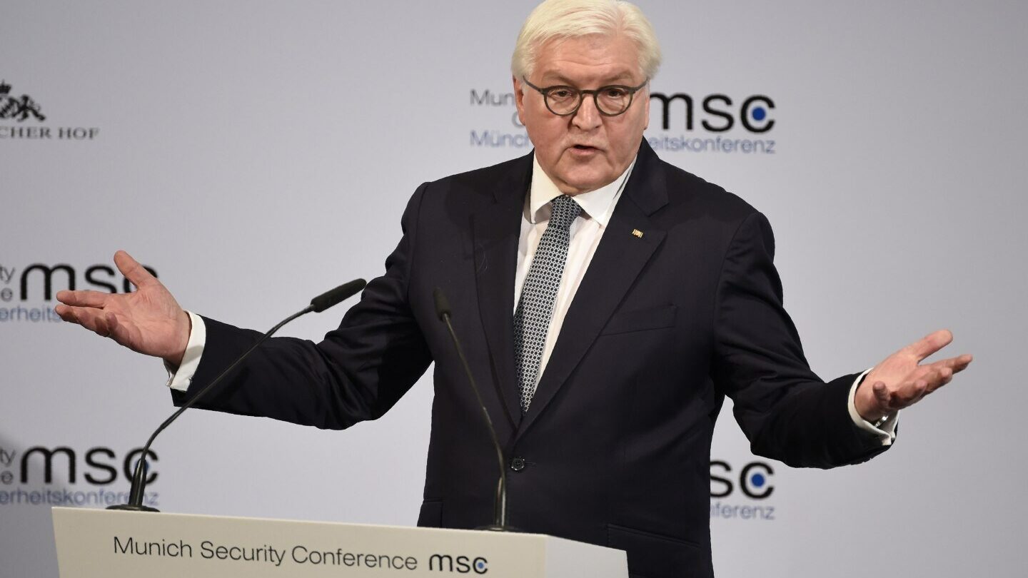 Německý prezident Frank-Waltea Steinmeier