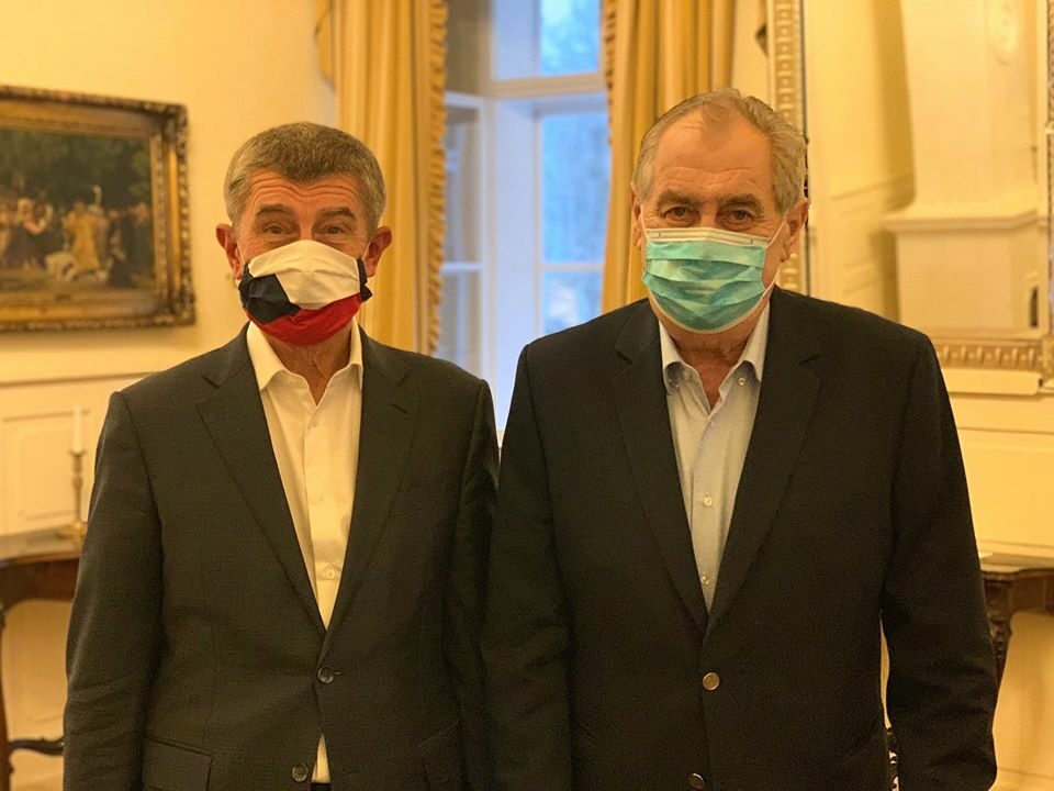 Andrej Babiš a Miloš Zeman