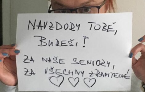 Terénní pečovatelka Ivana Kudry